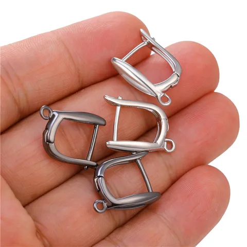 Juya крючки для проволоки для ушей черные