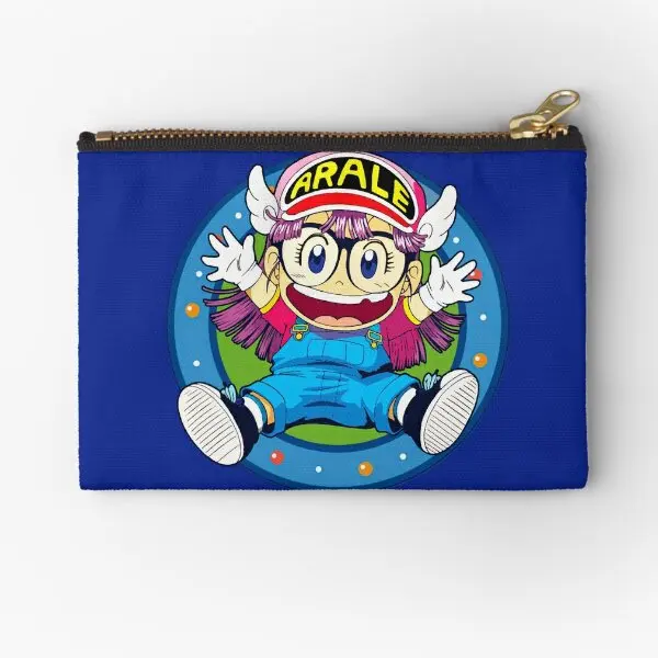 

Arale Norimaki Dr Slump Zipper Pouches Money Key Pocket Pure Wallet Women Bag Socks Men Storage Coin Packaging Underwear Small