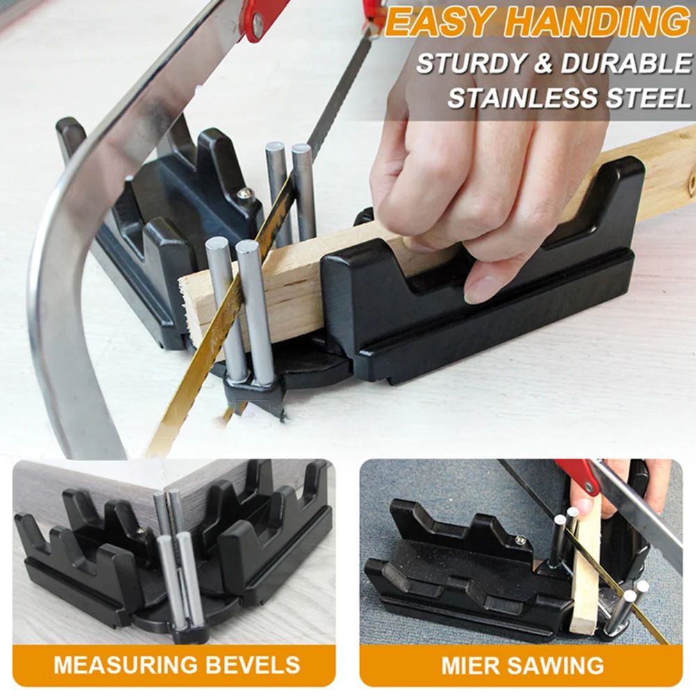 

2 In 1 For Woodworking 85-180 Degree Mitre Measuring Cutting Tool Angles Precise Measuring And Sawing Mitre