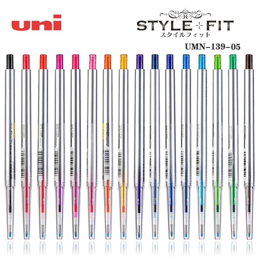 

1 Piece Japan Brand Uni UMN-139-38 STYLE FIT Series 0.38mm Gel Pen for Office & School Supplies Multicolor Selection Stationery