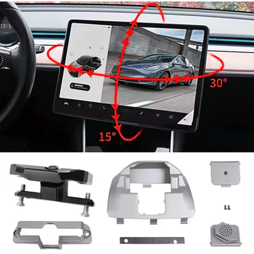 

Alloy Plastic Car Dashboard Mobile Phone Stand Beautiful Portable Phone Holder For Tesla Model 3 Car Supplies 1.1kg Fit