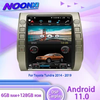 ips android 10 0 6128g for toyota tundra 2014 2017 radio car multimedia player auto stereo gps navigation head unit dsp carplay