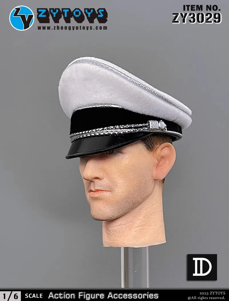 ZYTOYS ZY3029 1/6 аксессуары для солдат кепка немецкой армии шляпа с большими полями