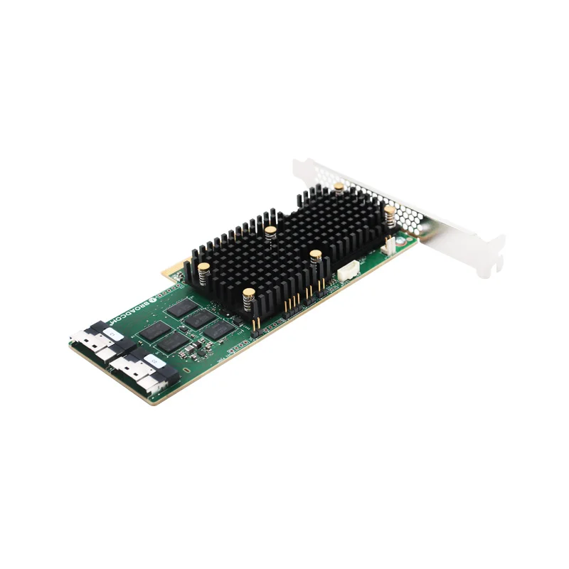 RAID-карта Broadcom MegaRAID 9660-16i 16 внутренних портов 2 * SlimSAS SFF-8654 (x8) кэш 4 ГБ SAS/SATA/NVMe с