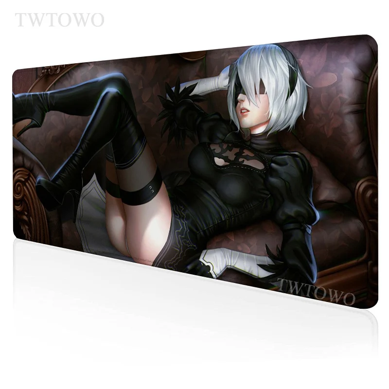 

Nier Automata Sexy Mouse Pad Gaming XL Custom HD Large New Mousepad XXL Mouse Mat Carpet Anti Slip Office Soft PC Mice Pad