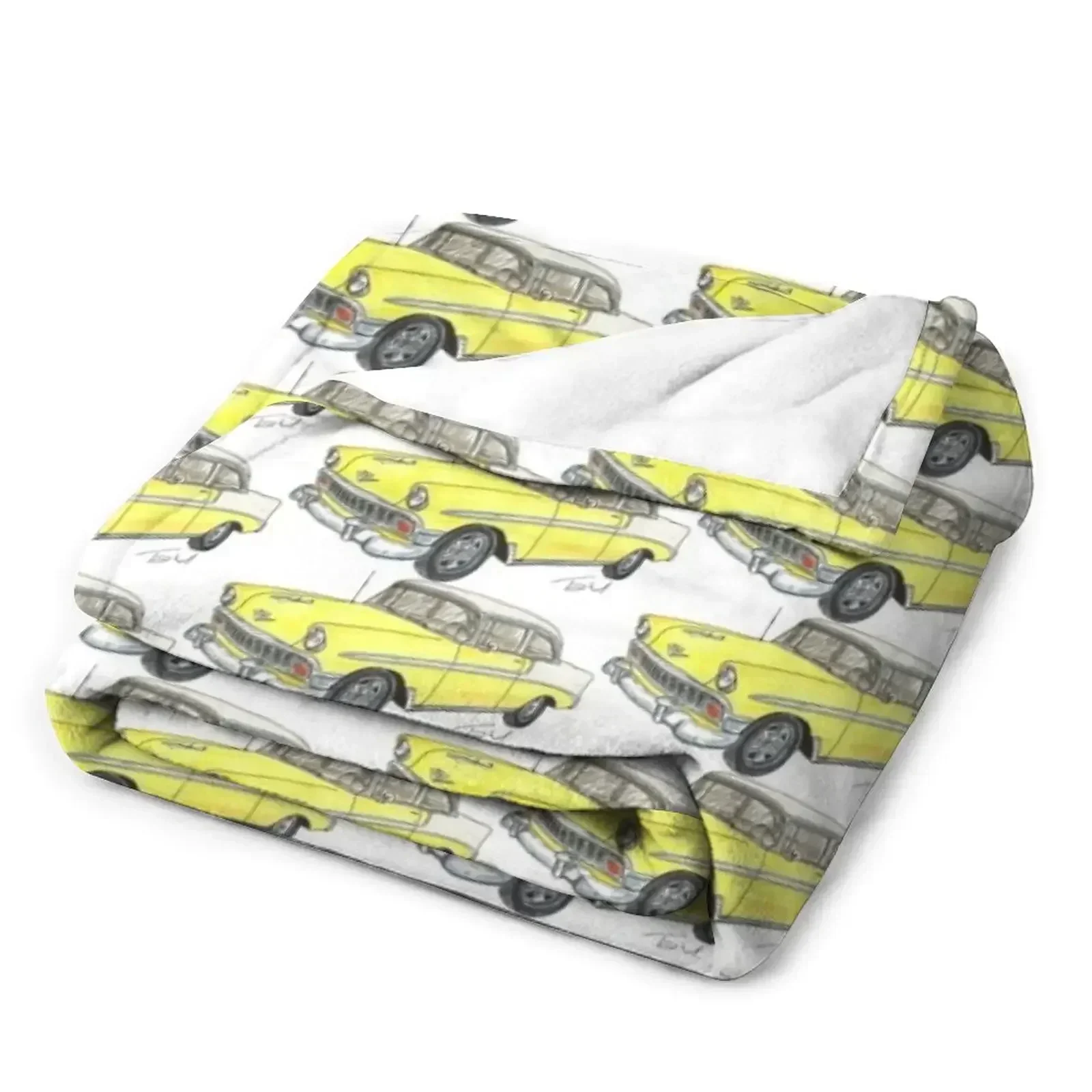 Белое и желтое плед 1956 Belair