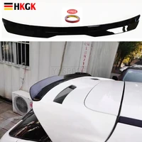 for ford focus 2012 2018 st mk3 hatchback spoiler abs plastic carbon fiber color car tail wing decoration rear roof lip spoiler