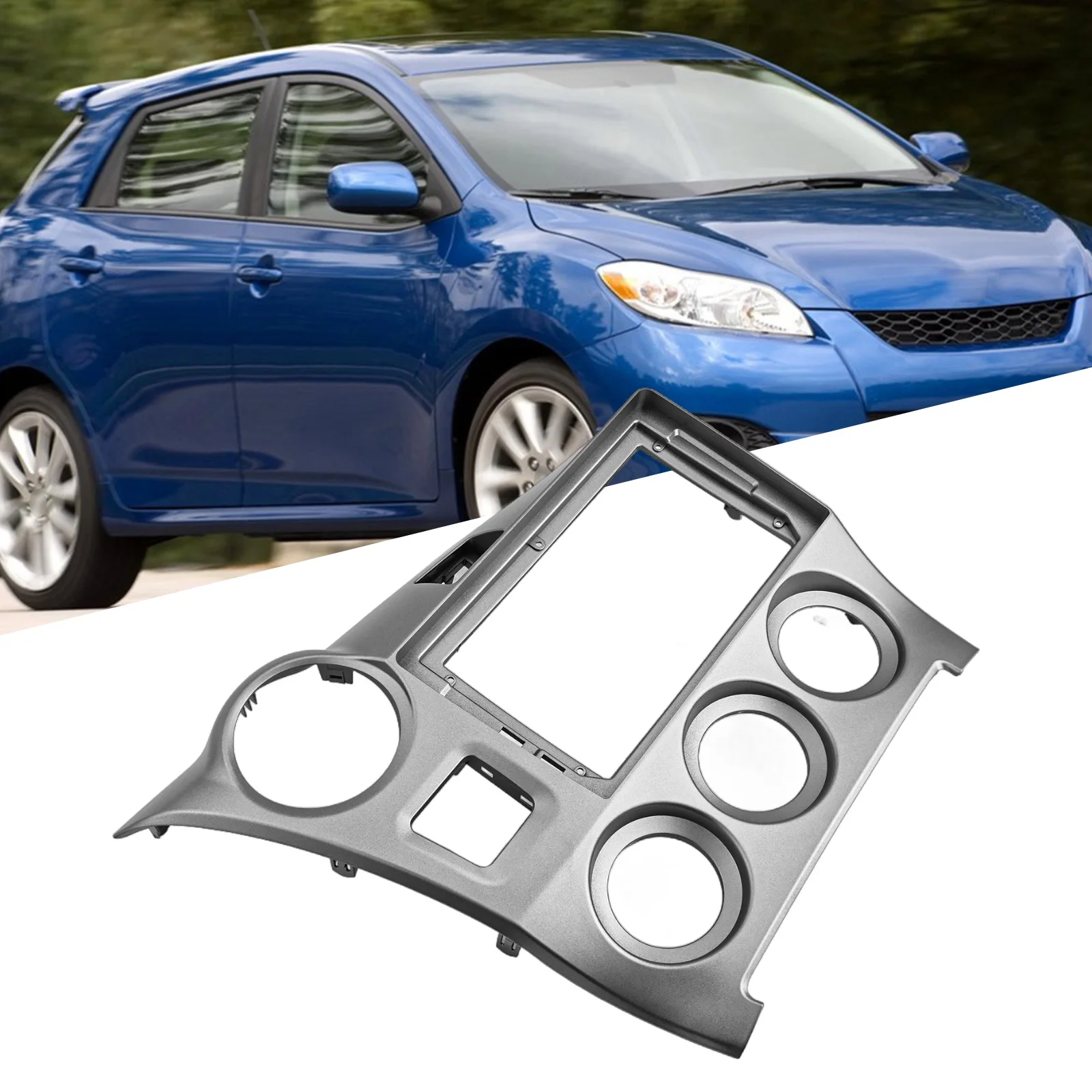 Панель для Toyota рамка матрицы 2009-14 9 дюймов АБС-пластик панели корпус Fascia стерео