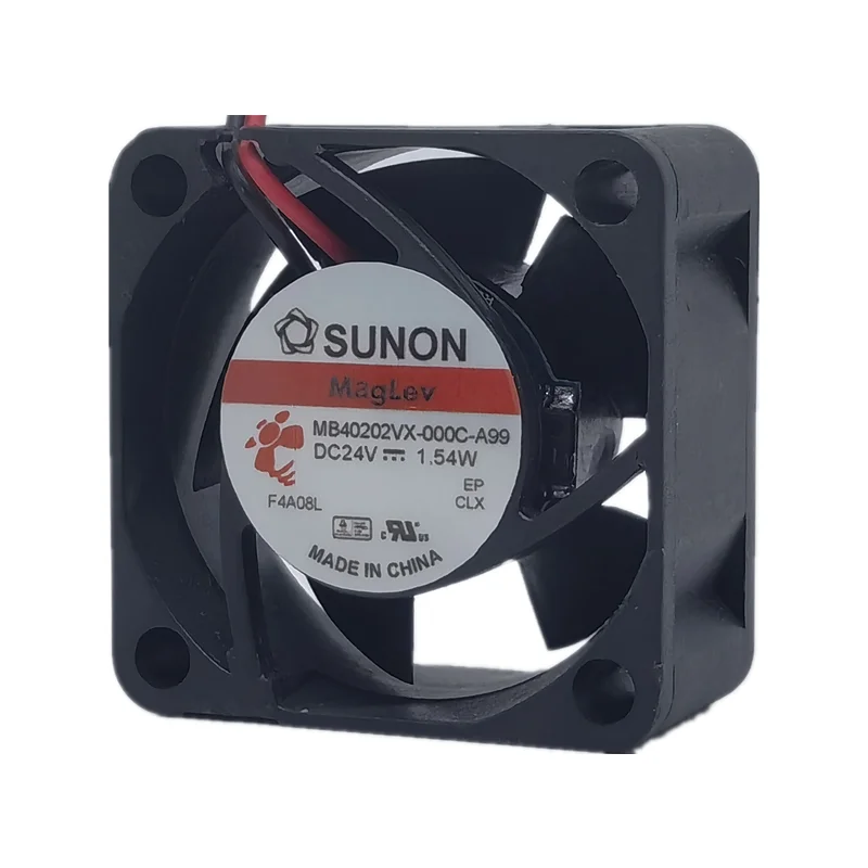 Новый вентилятор для SUNON MB40202VX-000C-A99 24V 1,54 W 4020 4CM, бесшумный охлаждающий вентилятор