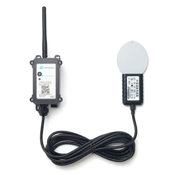 Фото Датчик Lora Dragino LMS01-LB LoRaWAN Датчик влажности листьев для умного сельского хозяйства №1