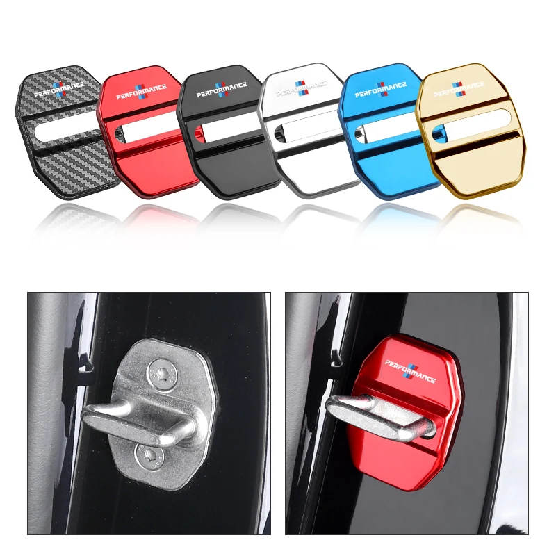 

4Pcs Car Door Lock Protection Cover Rustproof Case For BMW X1 X2 X3 X4 X5 X6 X7 G20 G30 6GT E46 E90 E60 F10 E39 F30 E36 F20 E87