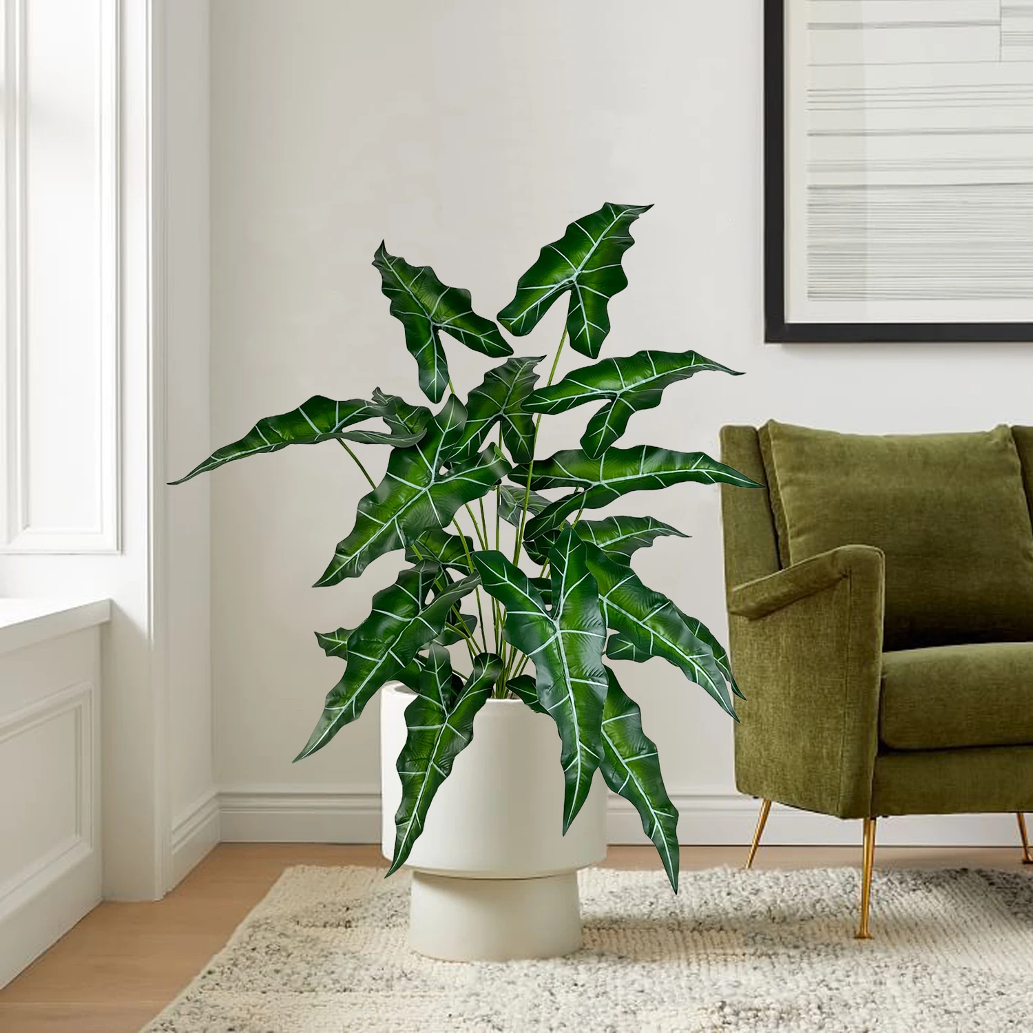 Искусственное растение для украшения дома и сада 100 см