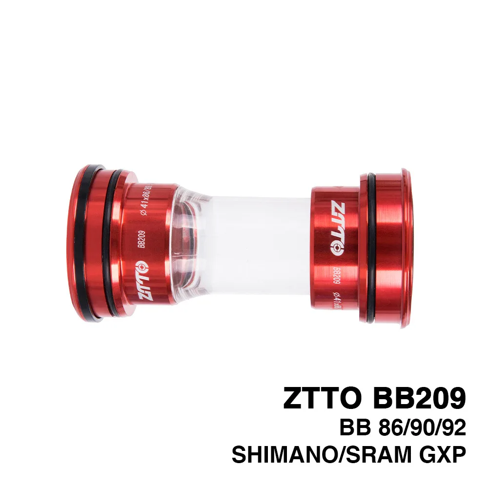 ZTTO BB209 Пресс-фит каретки для рам BB92 BB90 BB86 Совместимый с дорожным велосипедом MTB 24 мм 22 мм шатунами GXP Универсальный