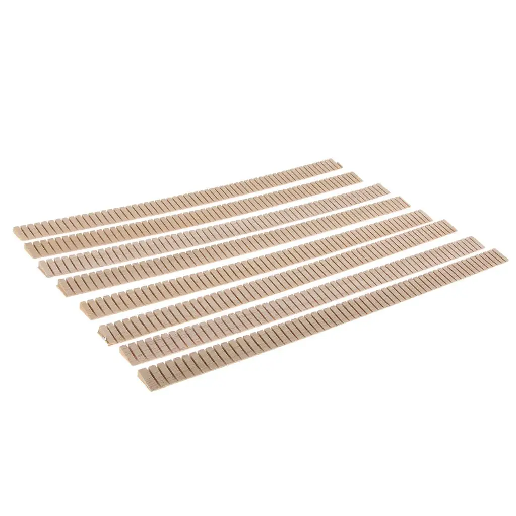 

8pcs Guitar Body Inner Binding Purfling Strip For Acoustic Folk Guitar,