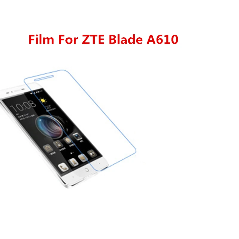 1/2/5/10 шт. ультратонкая прозрачная защитная пленка для HD ЖК-экрана с тканевой пленкой для очистки для ZTE Blade A610.