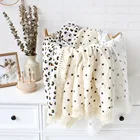 Одеяло хлопковое для новорожденных, для мальчиков и девочек