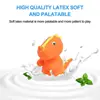 Squeaky Dinosaur Dog Toys Durable Natural Latex Squeaky Dog Toys Chewing Squeaky Toy For Puppy Small Medium Pet Dogs 2