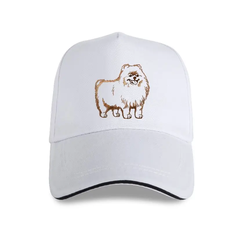 

2022 Fashion Hot Pomeranian Pom Dog Baseball Cap I Love Pomeranian Pom