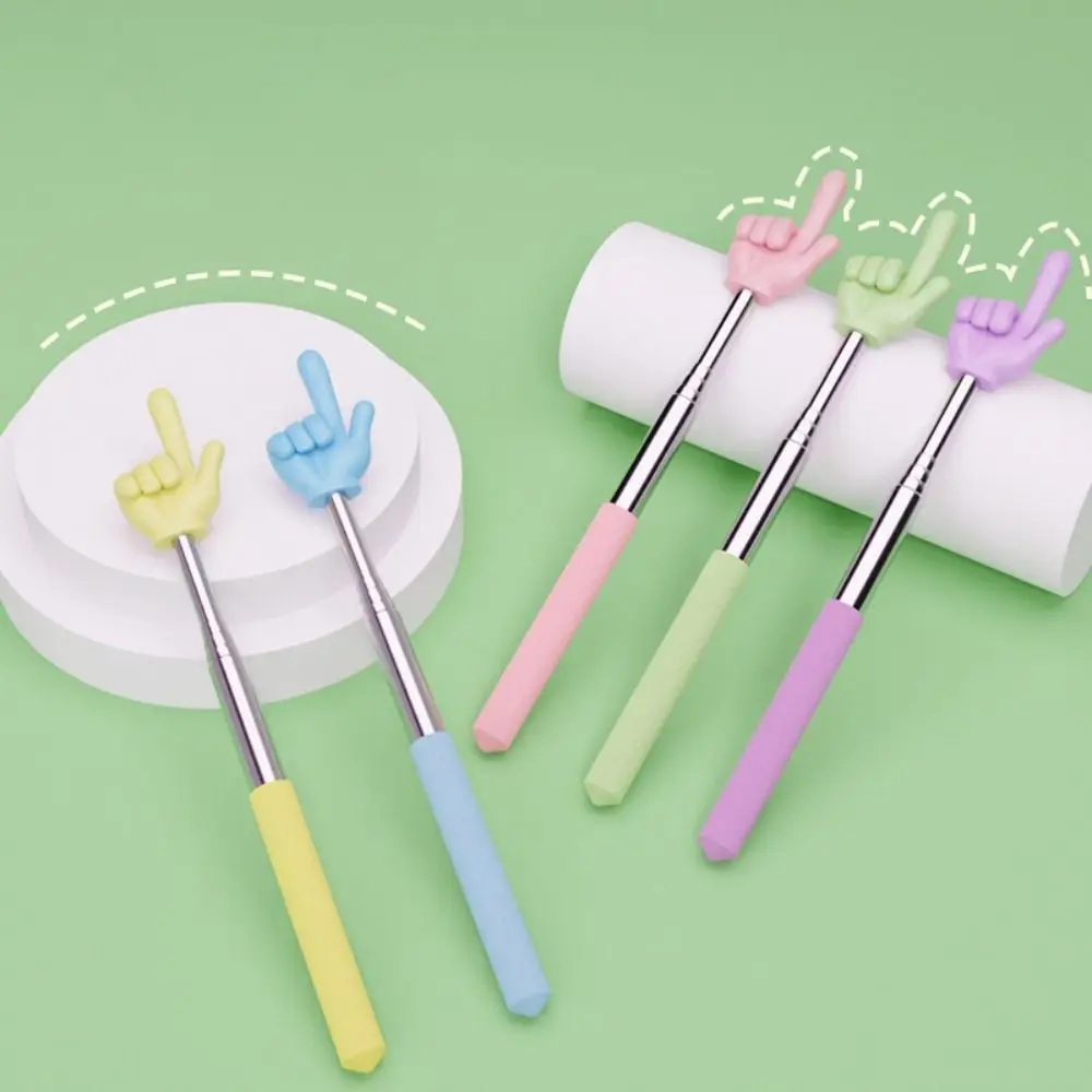 Новая обучающая указка из нержавеющей стали телескопический стержень дизайн