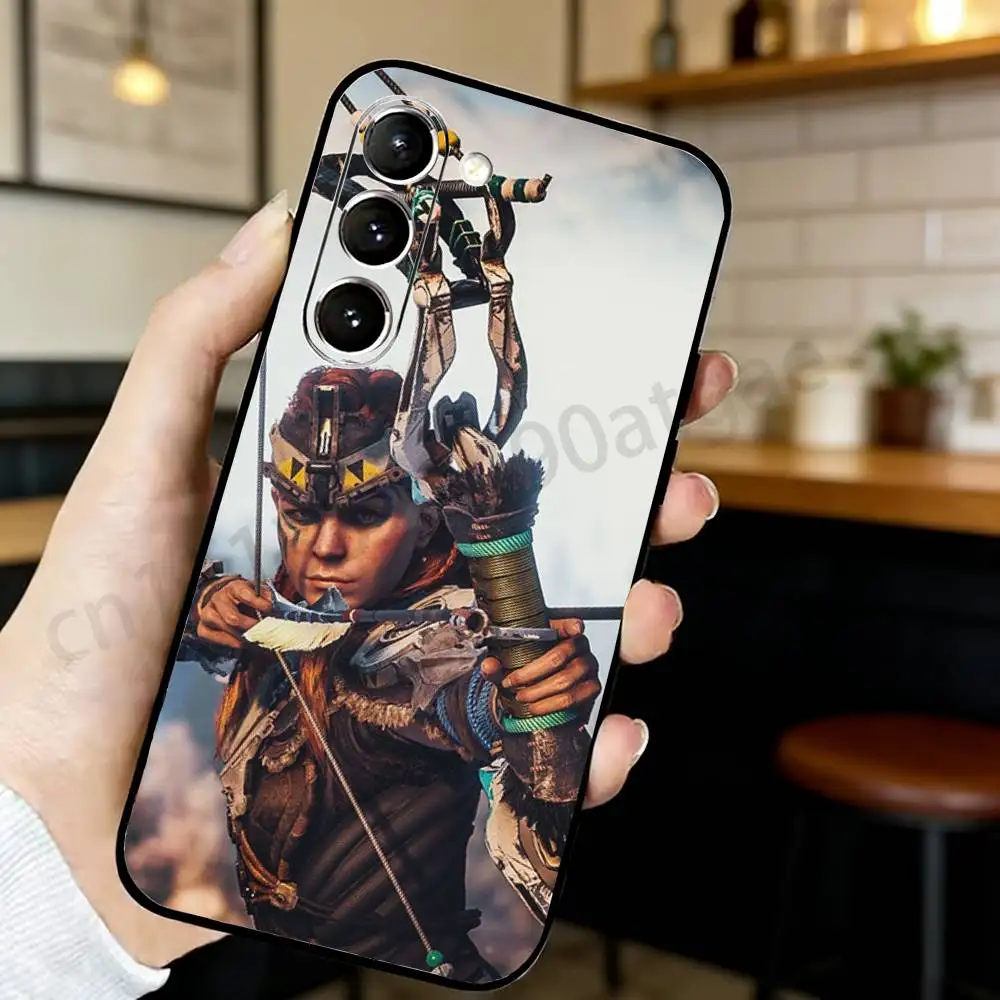 Фото Чехол для телефона Aloy H-Horizon Z-Zero Dawn для Samsung Galaxy A53,51,72,73,31,30,42, ультразащитный чехол для телефона №4