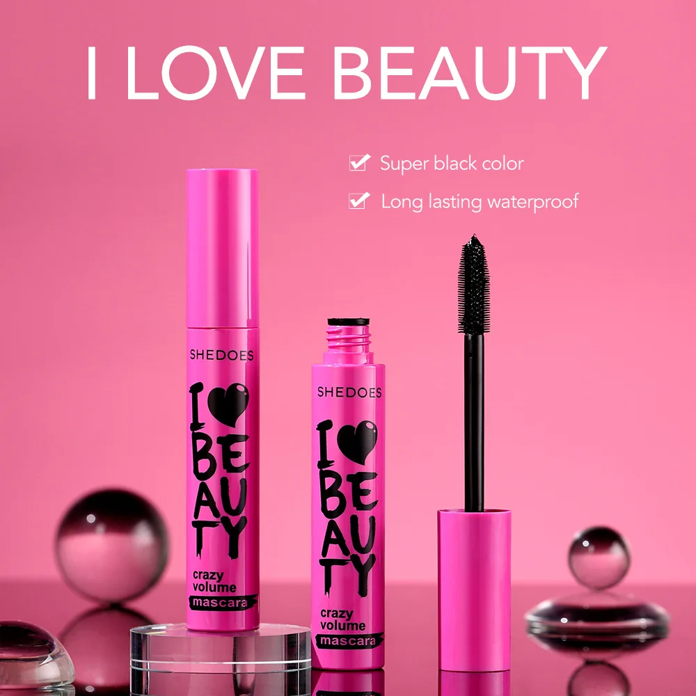 

Shedoes Explosive Mascara Waterproof Shaped Thick Slender Long Non-smudging Large-capacity Four-color Mascara Wholesale Cosmetic