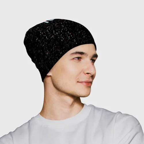 Шапка 3D NASA GLITCH SPACE | НАСА ГЛИТЧ КОСМОС