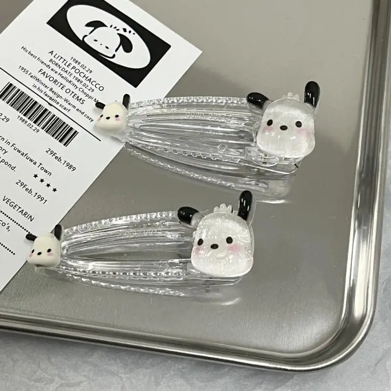 

Новинка, Шпилька для волос Sanrio Kawali, почтовый аксессуар, подсветка, аниме подарки на день рождения, подарки для друзей, игрушки для девочек