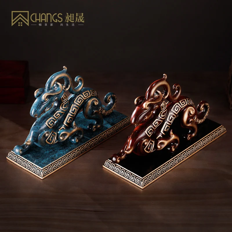 Антикварные поделки украшения для гостиной китайское открытое Подарочное