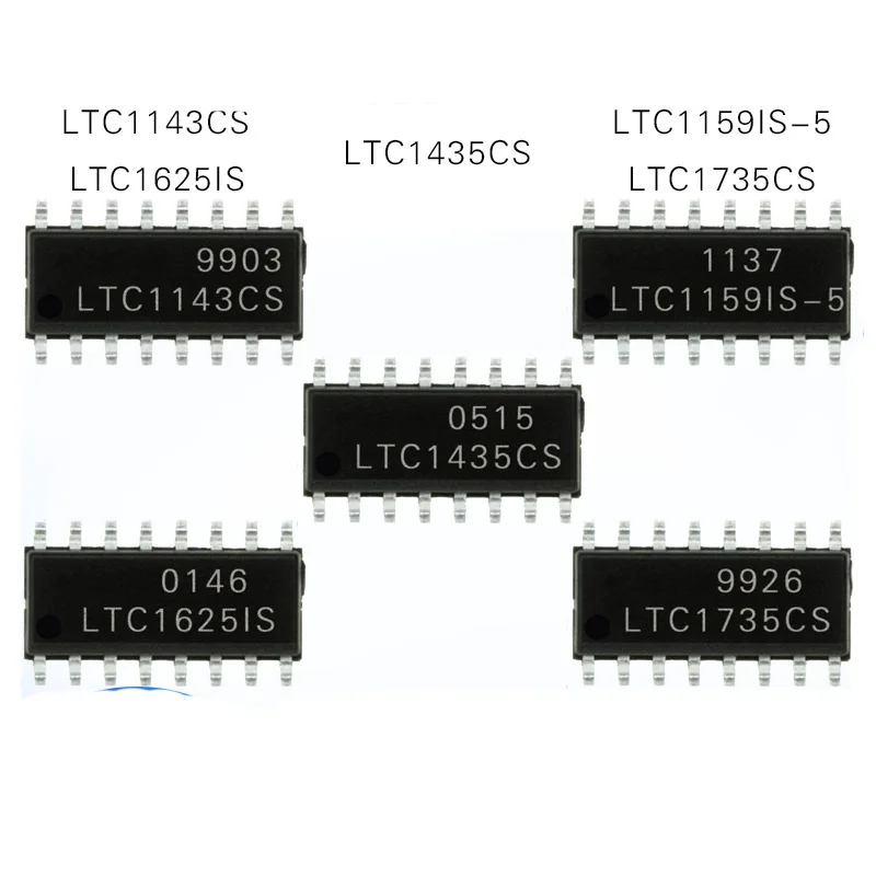 

(10pcs)LTC1159IS-5 LTC1435CS LTC1143CS LTC1625IS LTC1735CS SOP16 Provide One-Stop Bom Distribution Order Spot