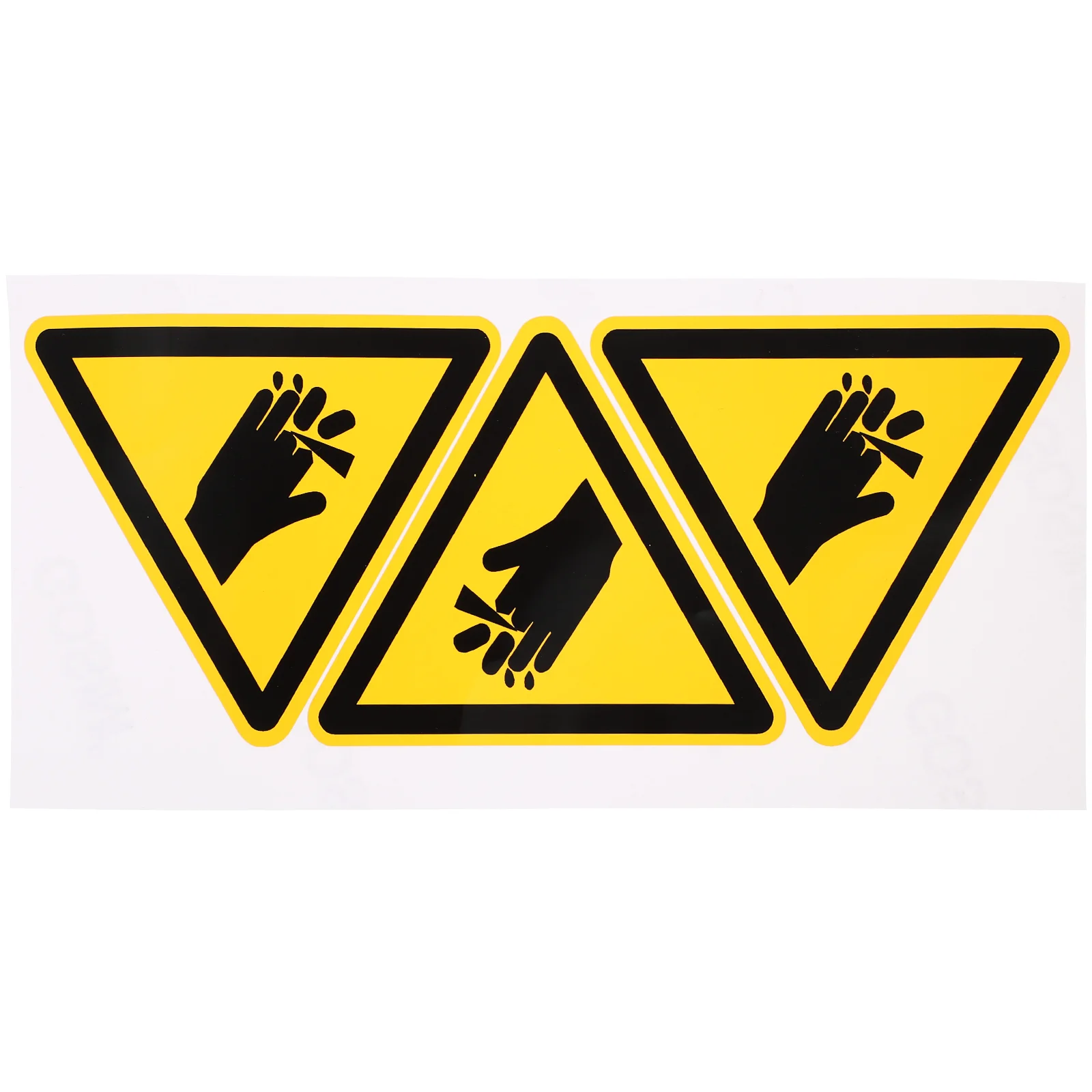 

Warning Stickers Safety Sign Decals Label Hand Cutting No Vinyl Machine Caution