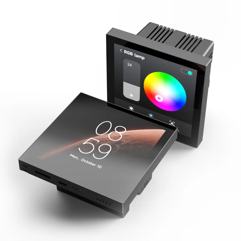 2024 Новый 4-дюймовый переключатель Tuya для умного дома Wi-Fi Zigbee сенсорная панель