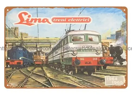 Модель 1964 года поезда в Лиме Железнодорожные локомотивы