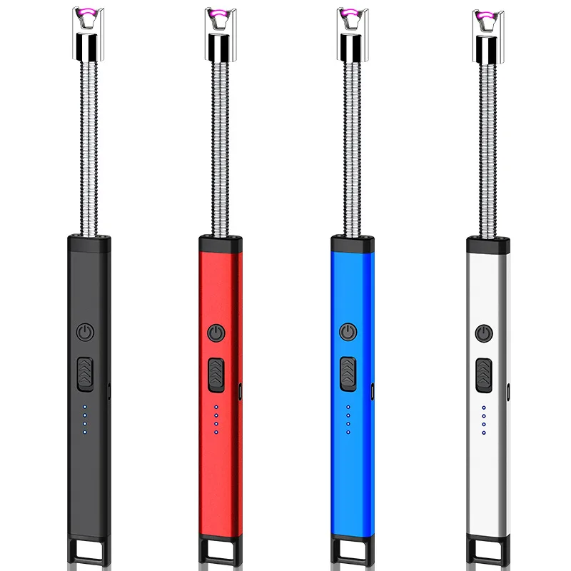 Кухонная USB электрическая дуговая зажигалка перезаряжаемая ветрозащитная