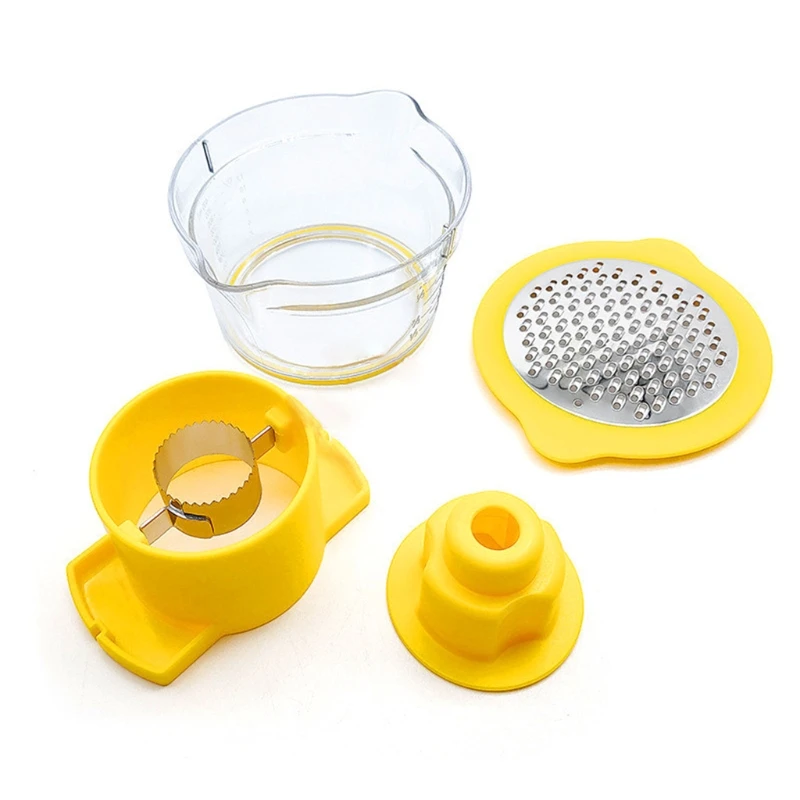 

Multifunction Corn Cob Stripper Cutter Peeler with Measuring Cup Stainless Steel Thresher Kernel Remover 367A