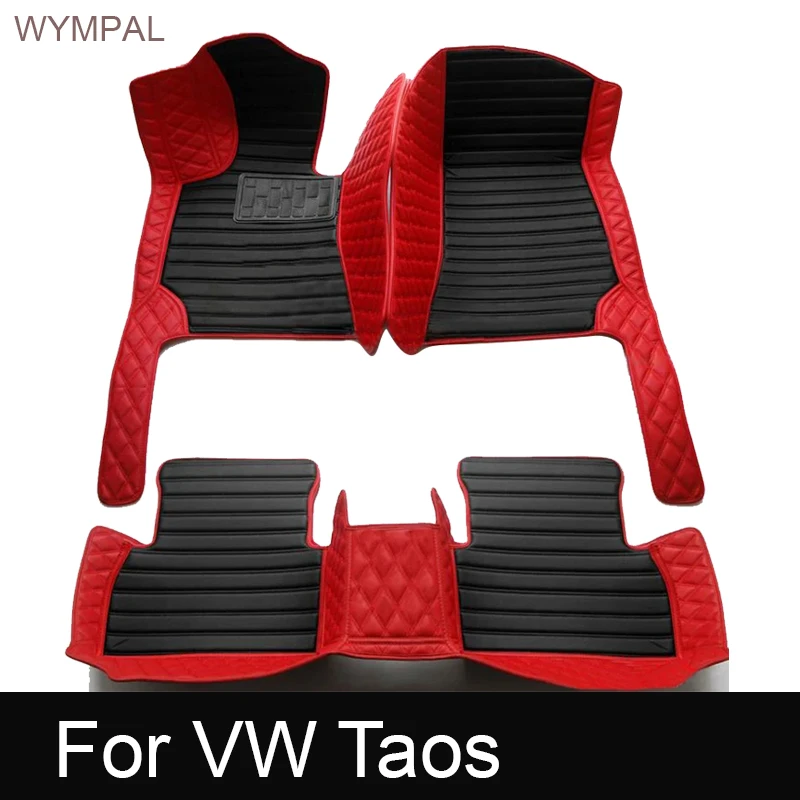 Коврики для VW Taos Tharu 2020 ~ 2023 водонепроницаемые автомобильные коврики автомобиля