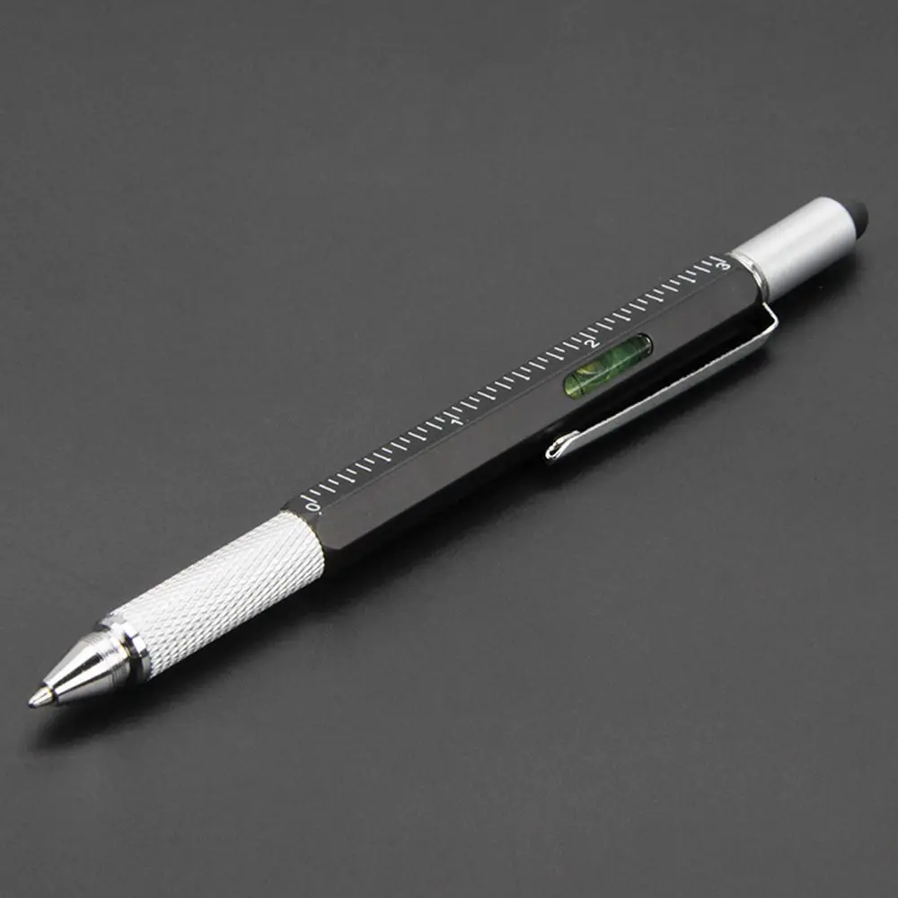 Construction Tools Spirit Level Screwdriver Ballpoint Pen Ruler Gadgets Multi-functional Capacitive
