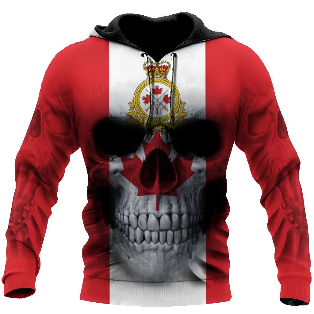 

Толстовка мужская в стиле оверсайз с 3D-принтом черепа