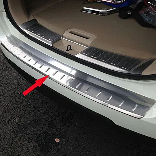 Задний бампер из нержавеющей стали накладка на порог подходит для Nissan Rogue 2015