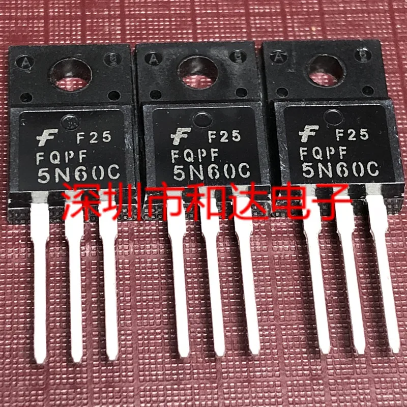 

10 шт. FQPF5N60C TO-220F 4.5A600V