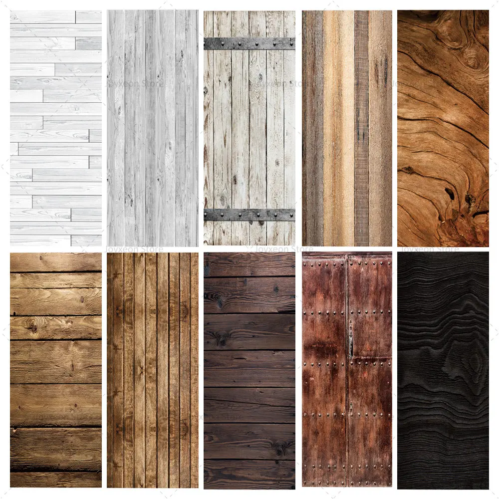 29 Types of Wooden Door Stickers Do Old Style Retro Wood Pattern Poster Home Decoration  Waterproof Tear and Stick Wall Stickers