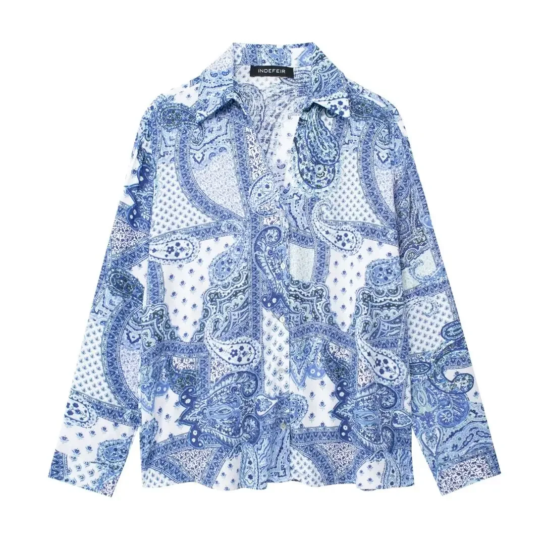 Женские повседневные брюки с принтом