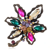 europeanpin and american fashionable clothing creative brooch with high grade flowers