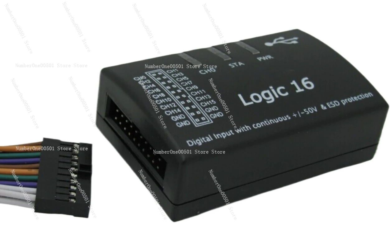 Saleae Usb Saleae16 100M логический анализатор с поддержкой официальной версии Logic