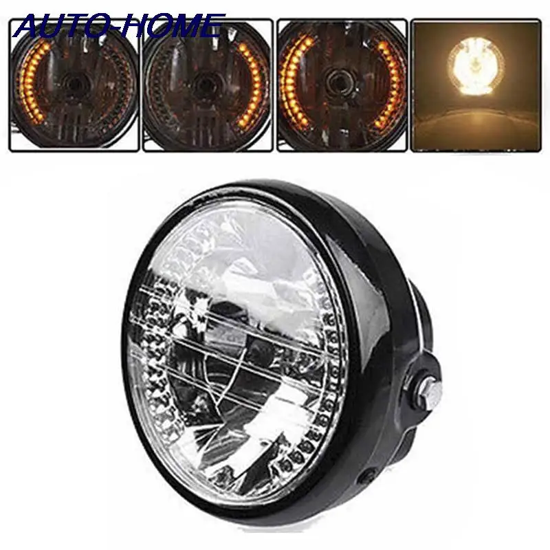 

1PC Universal 6.5Inch Motorcycle Headlight LED Turn Signal Light For Motorcycle