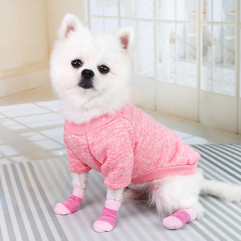 

Anti-Slip Pet Socks Cute Keep Warm Washable Paw Protector Pet Supplies for Dog Cat Indoor Wear Dog Socks Dog Supplies Pet