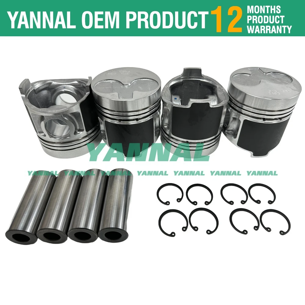 Для Shibaura N843 N843T N843L Поршневой комплект и кольцо двигателя L140 L150