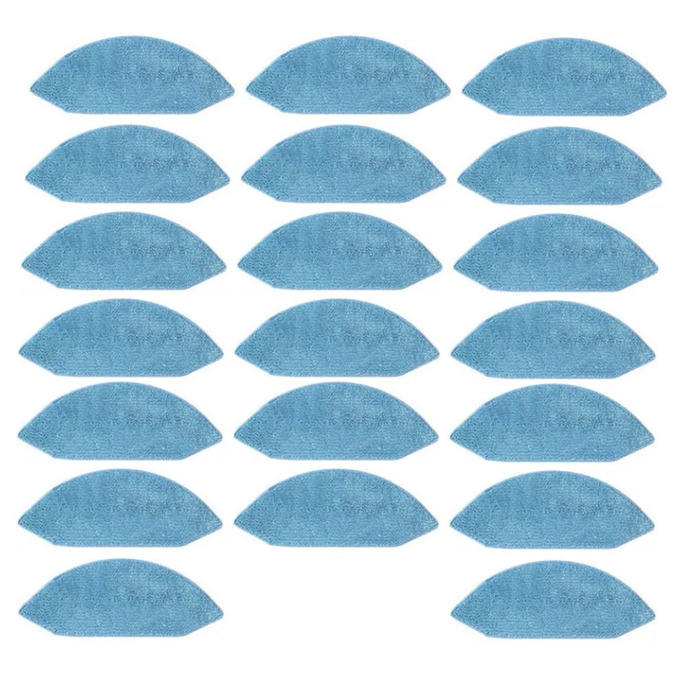 

20PCS Mop Cloth Pads Rag Set for Ecovacs Deebot U2 DGN22 Vacuum Cleaner Parts Replacement Home Accessories