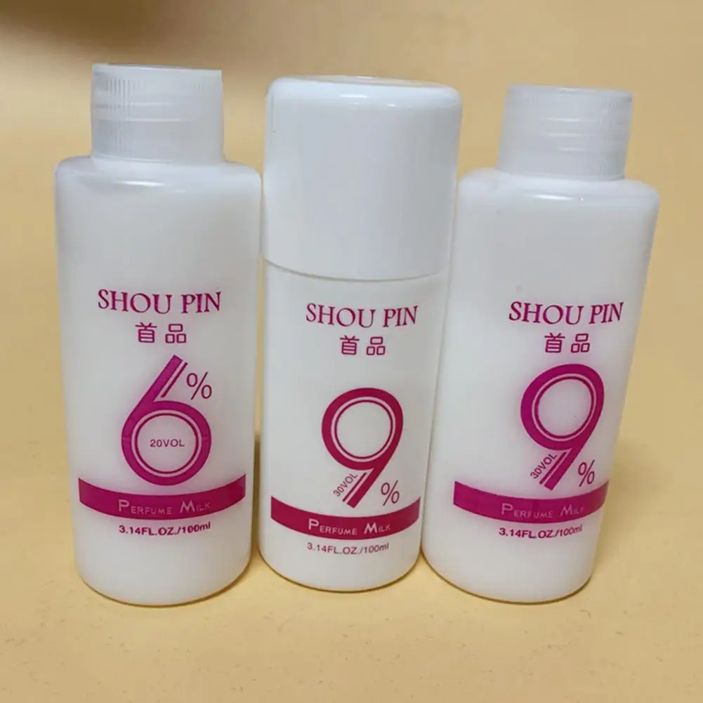 Healthy 6/9/12 Degrees Dioxygen Milk Bleach Hair Dye Dioxygen Cream No Odor  Bleaching