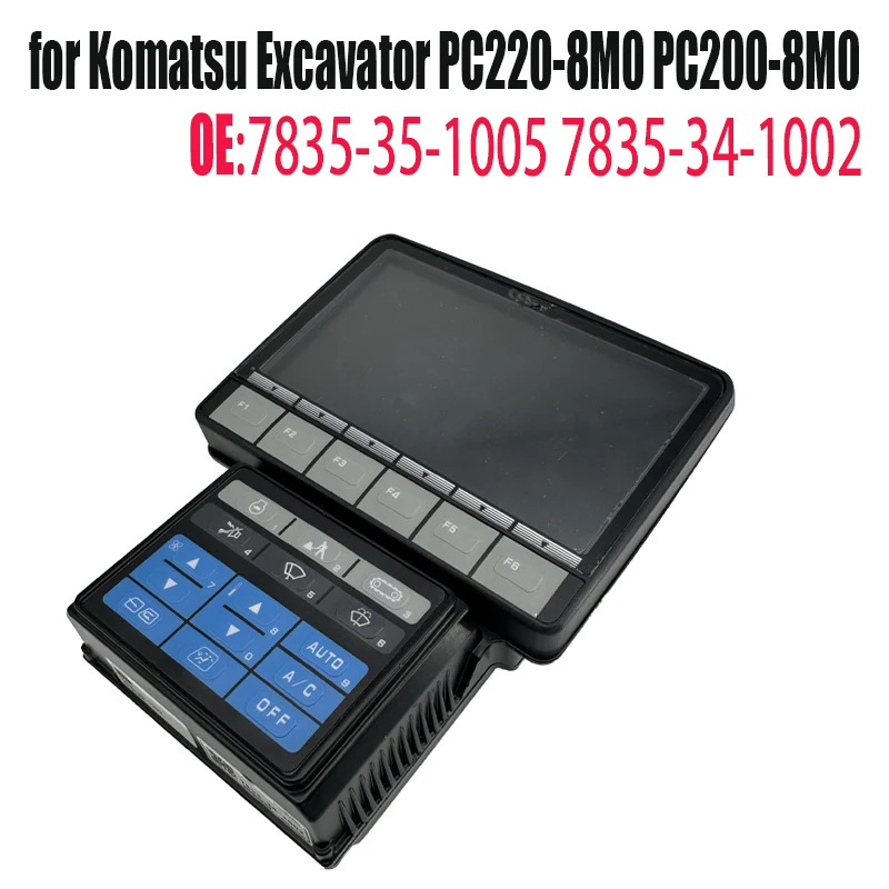 7835-35-1005 7835-34-1002 Дисплей экскаватора для Komatsu PC200-8MO PC220-8MO PC300-8MO PC400-8MO 7835341002