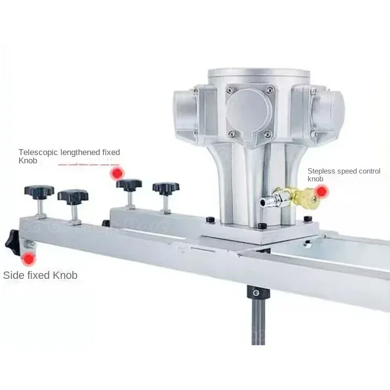 Миксер tangki IBC миксер Kredit pneumatik 1-тонный барабан barel komersial 1000L dengan gantáb penyangga